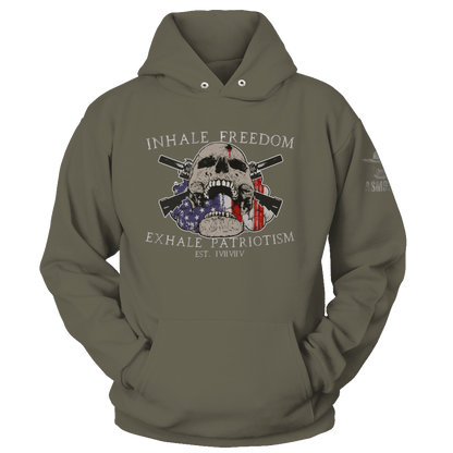 Inhale Freedom Exhale Patriotism