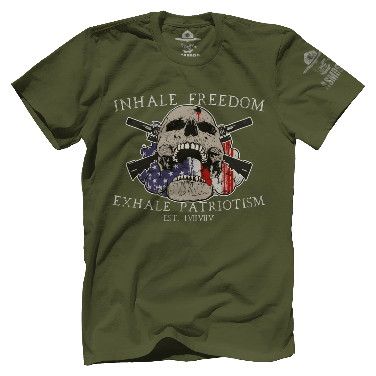Inhale Freedom Exhale Patriotism