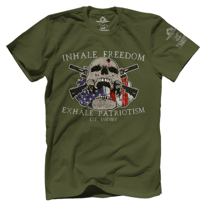 Inhale Freedom Exhale Patriotism