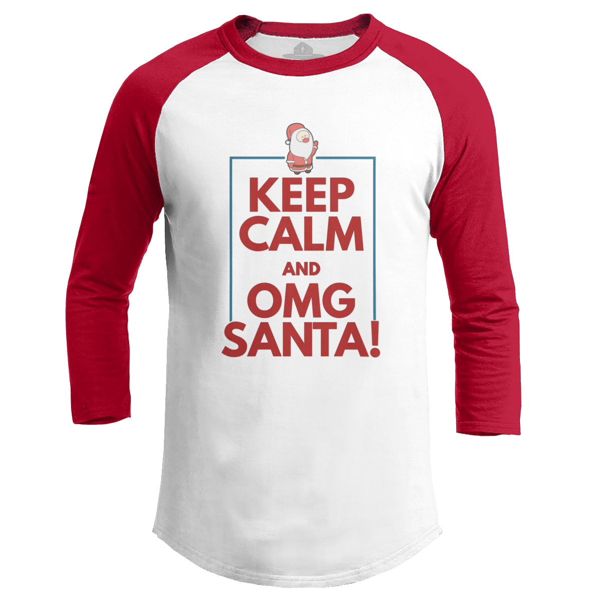 Keep Calm OMG Santa! (Ladies)