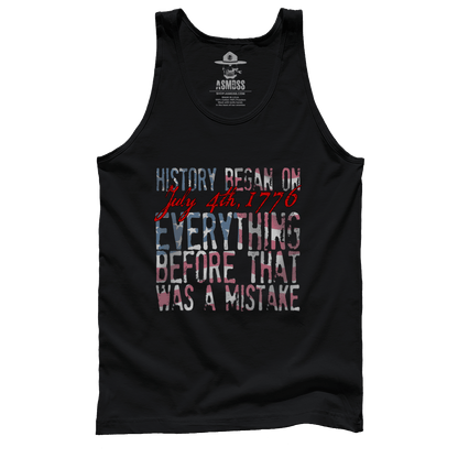 History Began On July 4th 1776