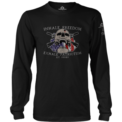 Inhale Freedom Exhale Patriotism