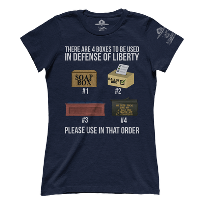 4 Boxes In Defense Of Liberty (Ladies)