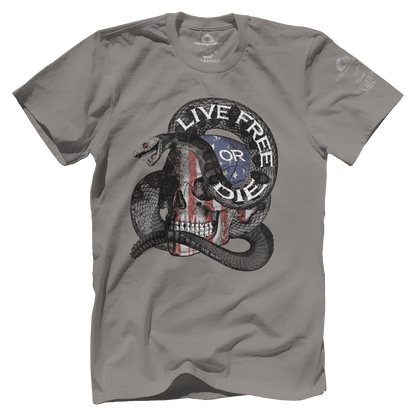 Live Free Or Die Skull