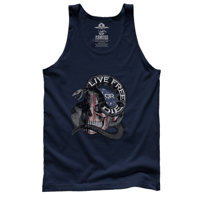 Live Free Or Die Skull
