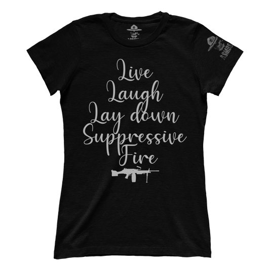 Lay Down Suppressive Fire - M249 (Ladies)