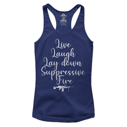 Lay Down Suppressive Fire - M249 (Ladies)