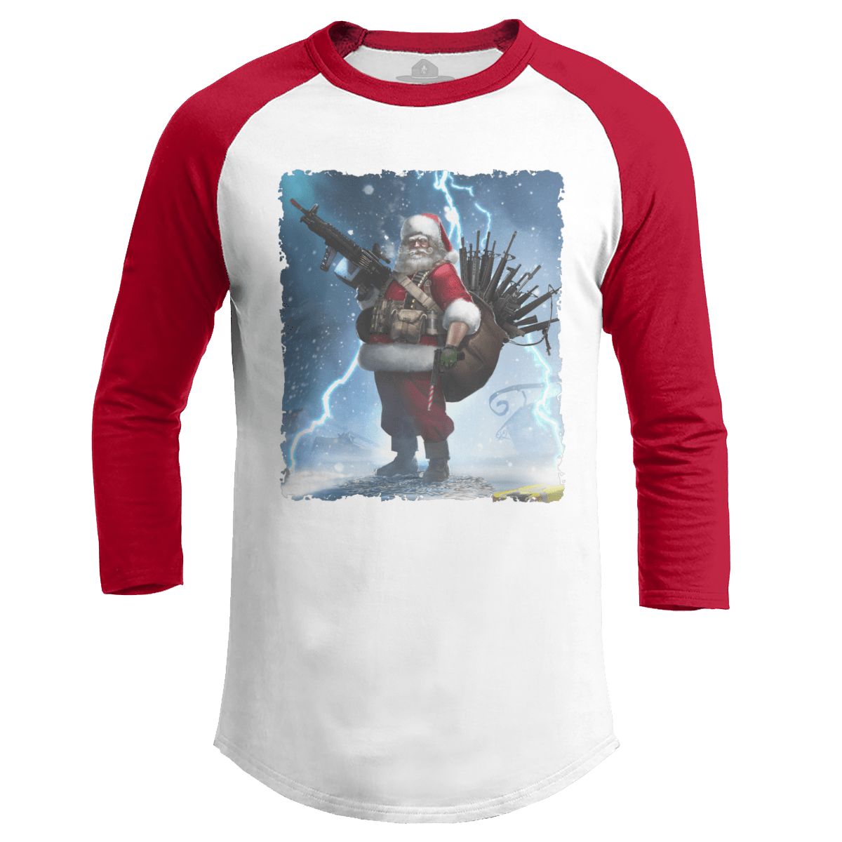 Colonel Claus - Snow Raglan (Ladies)