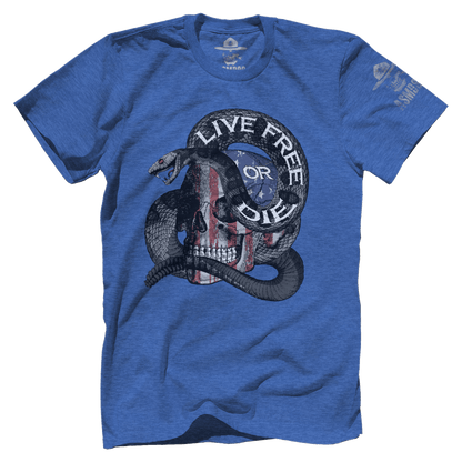 Live Free Or Die Skull