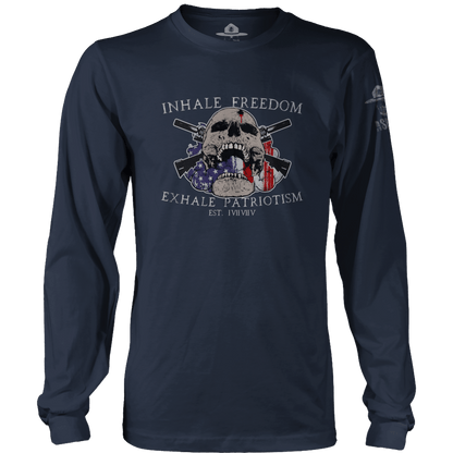 Inhale Freedom Exhale Patriotism