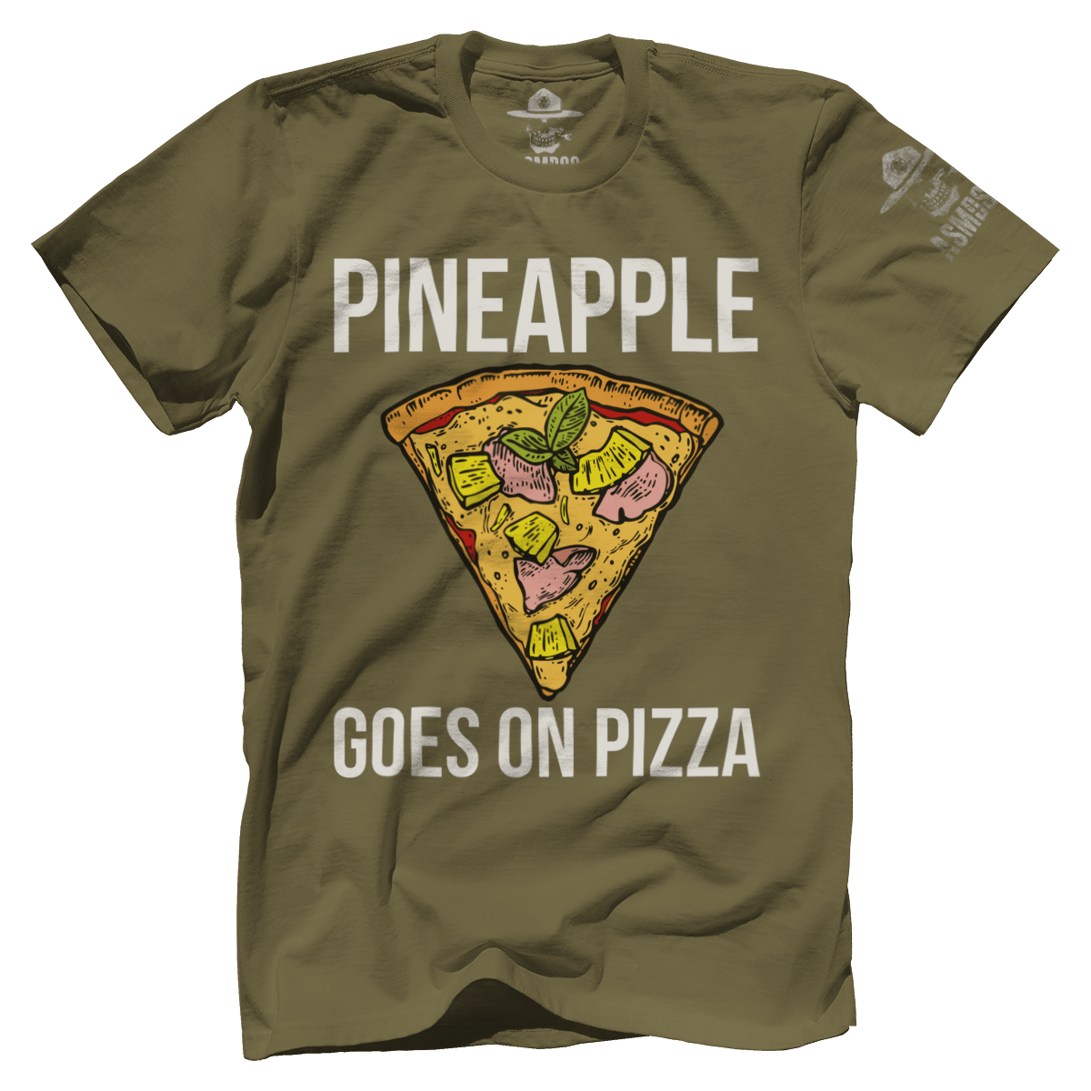 Pineapple Goes on Pizza