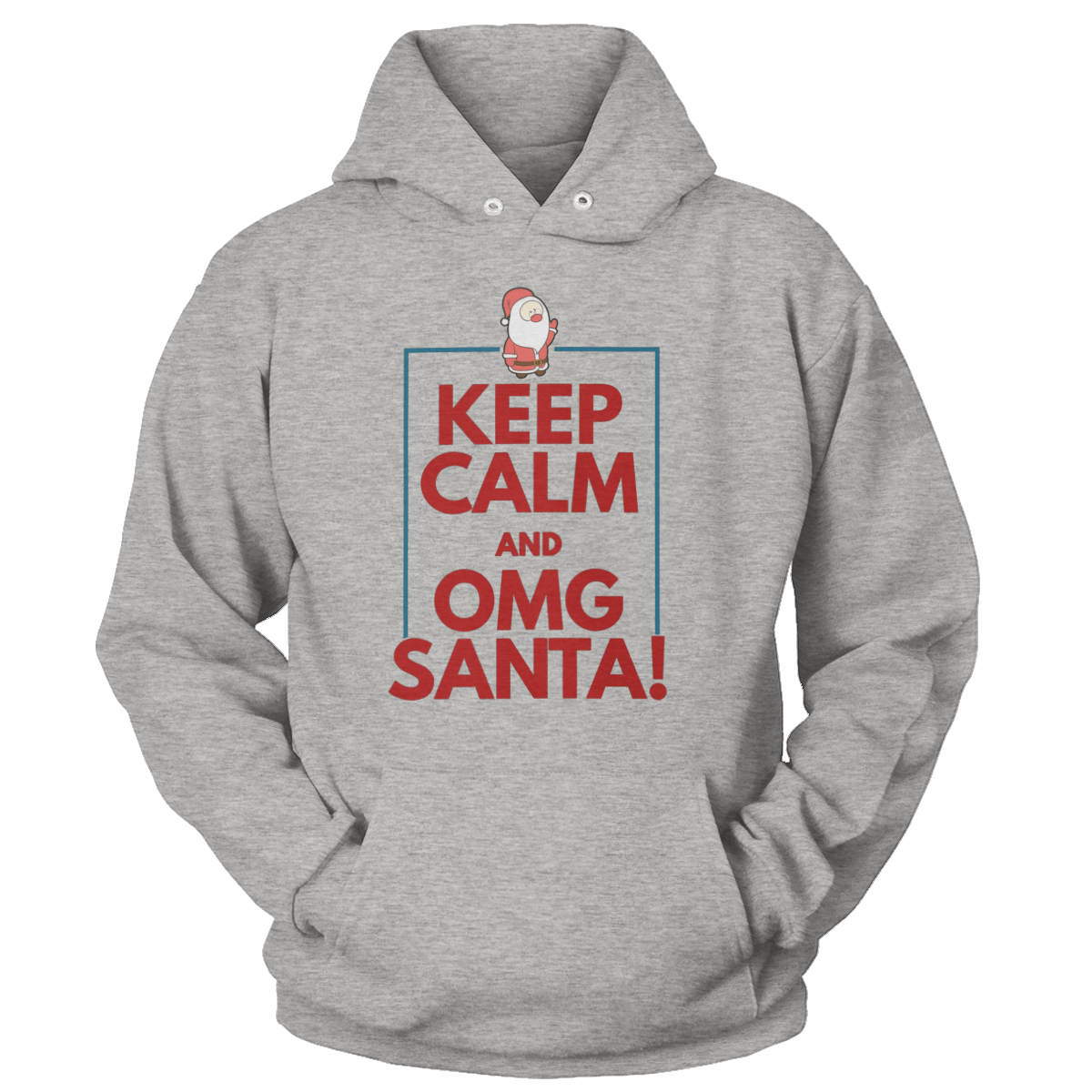 Keep Calm OMG Santa! (Ladies)