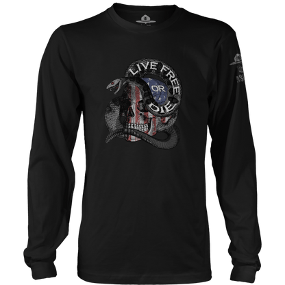 Live Free Or Die Skull