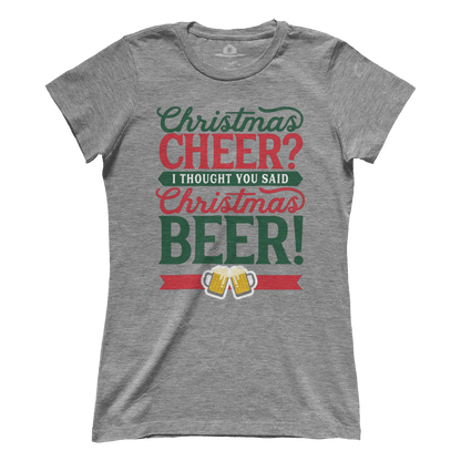 Christmas Cheer Christmas Beer (Ladies)
