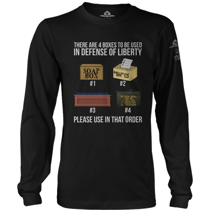4 Boxes In Defense Of Liberty