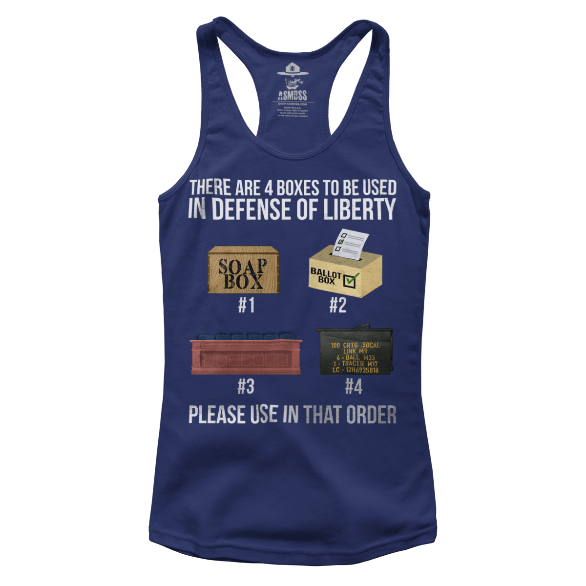 4 Boxes In Defense Of Liberty (Ladies)