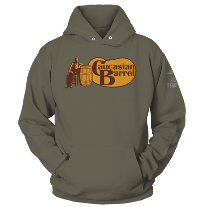 Caucasian Barrel (Parody) Hoodie