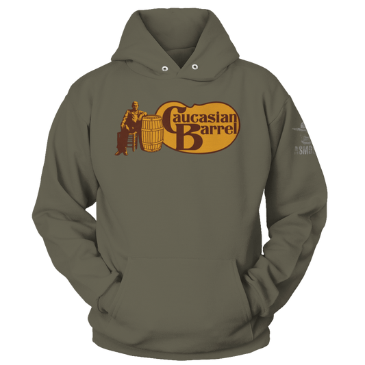 Caucasian Barrel (Parody) Hoodie