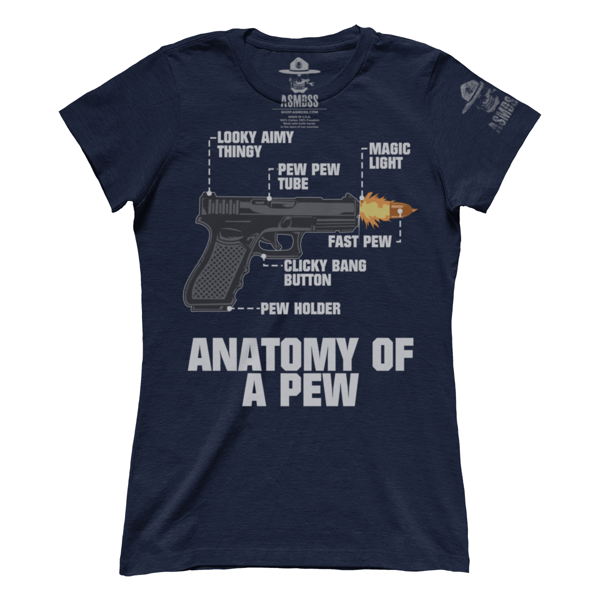 Anatomy Of A Pew V2 (Ladies)