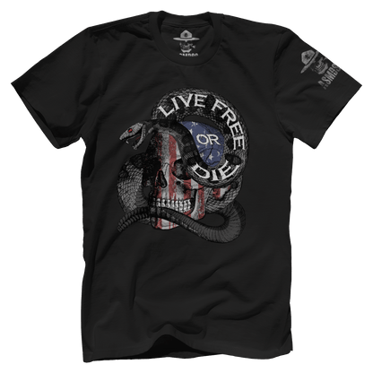 Live Free Or Die Skull