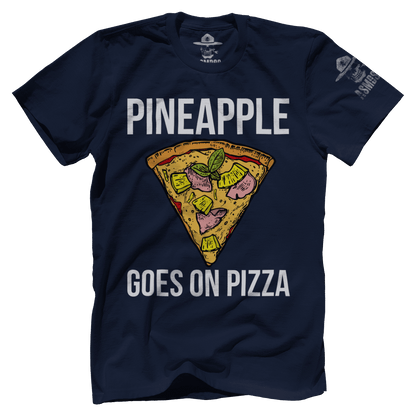 Pineapple Goes on Pizza