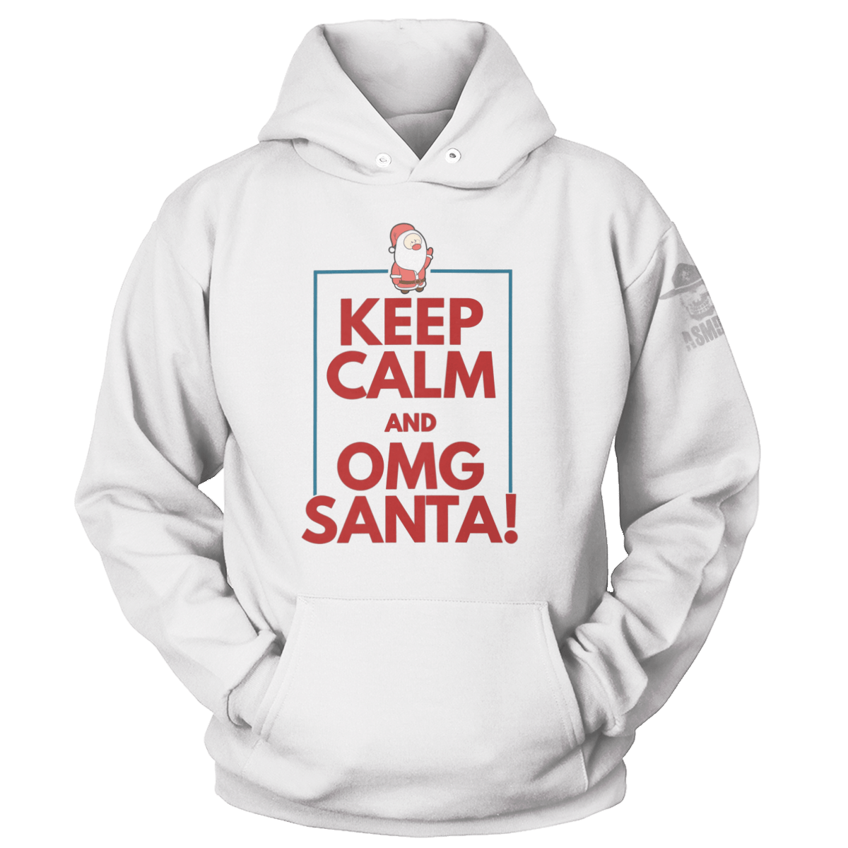 Keep Calm OMG Santa! (Ladies)