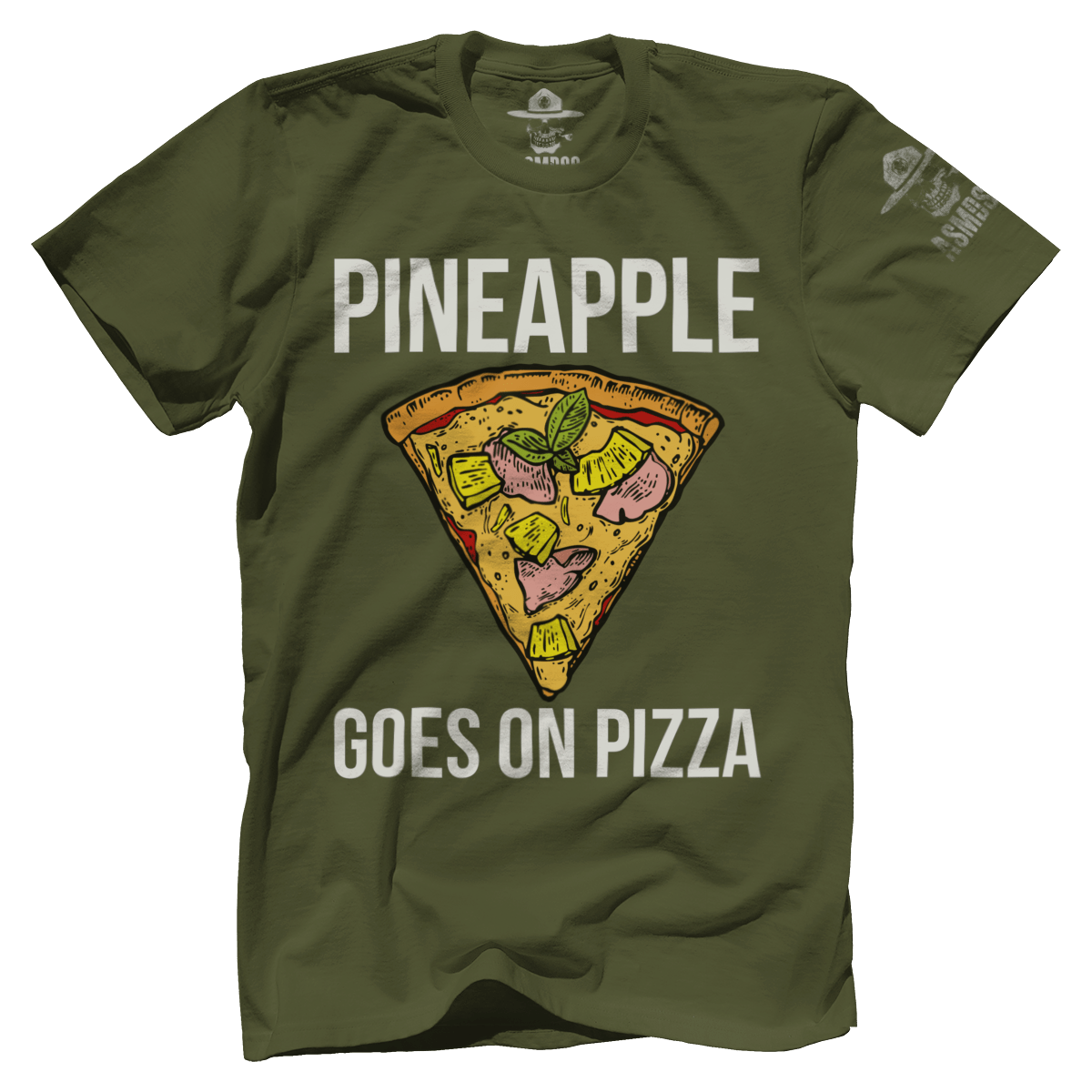 Pineapple Goes on Pizza