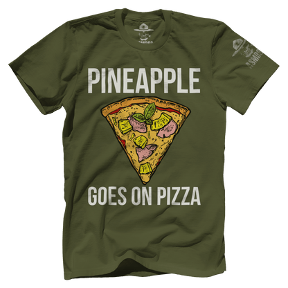 Pineapple Goes on Pizza
