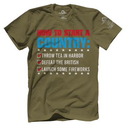 How To Start A Country