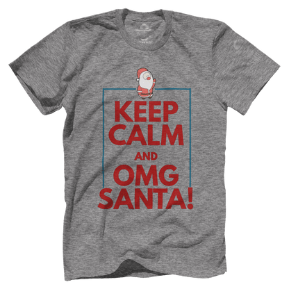 Keep Calm OMG Santa!
