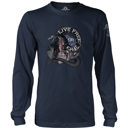 Live Free Or Die Skull