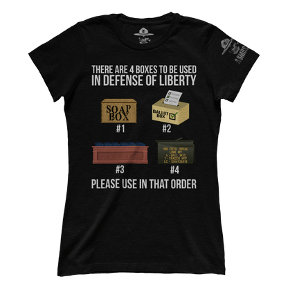 4 Boxes In Defense Of Liberty (Ladies)