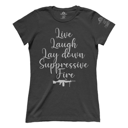 Lay Down Suppressive Fire - M249 (Ladies)