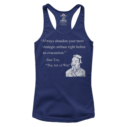 Abandon Your Strategic Airbase - Sun Tzu (Ladies)