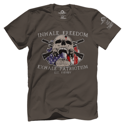 Inhale Freedom Exhale Patriotism