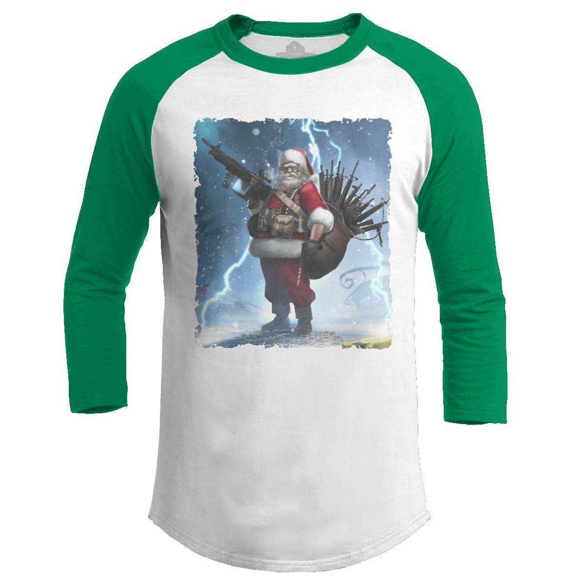 Colonel Claus - Snow Raglan (Ladies)