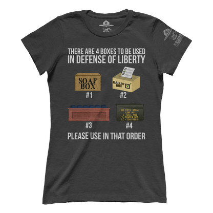 4 Boxes In Defense Of Liberty (Ladies)