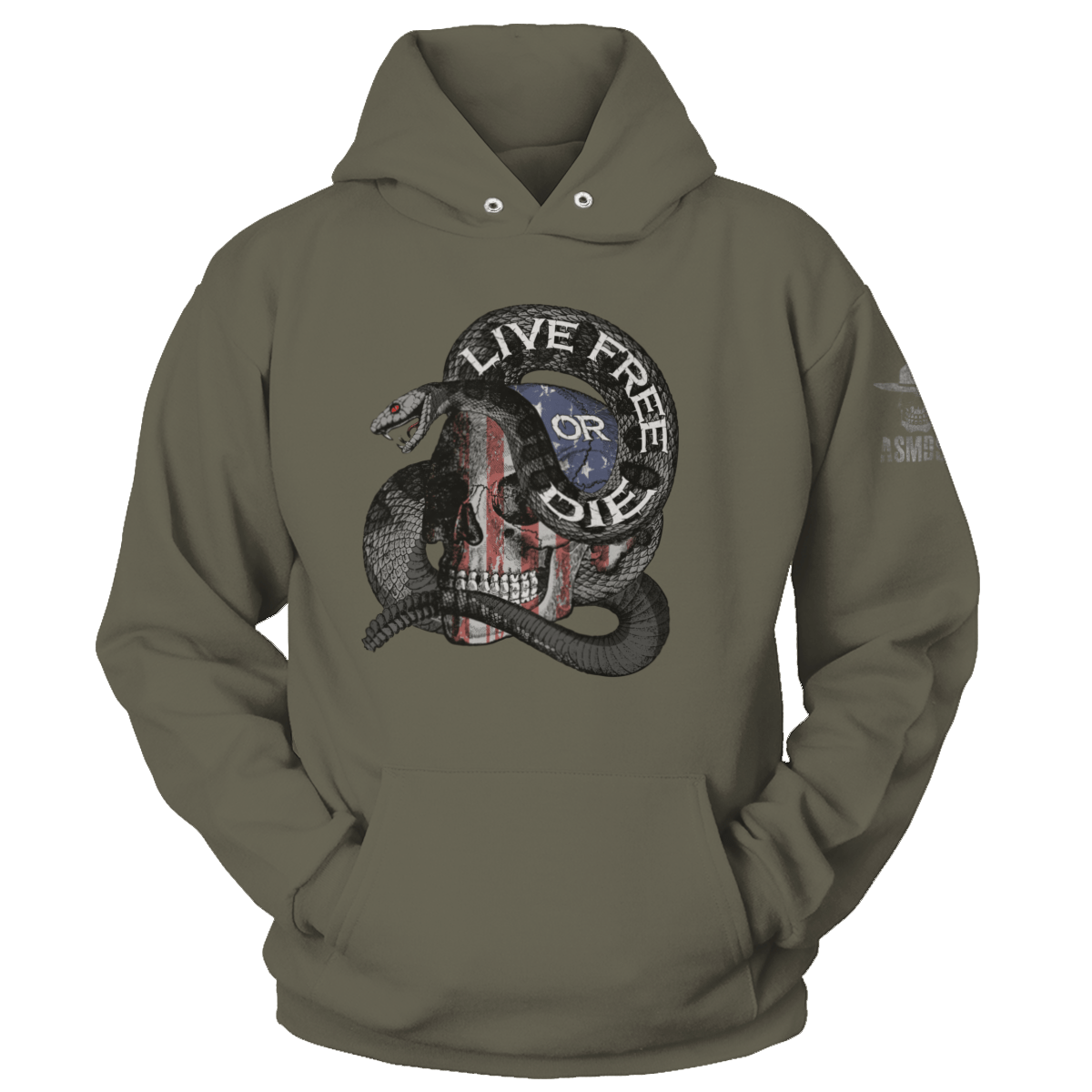 Live Free Or Die Skull