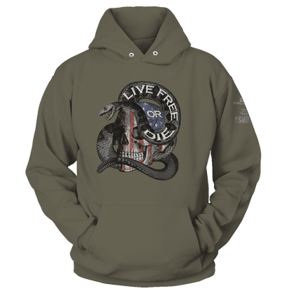 Live Free Or Die Skull
