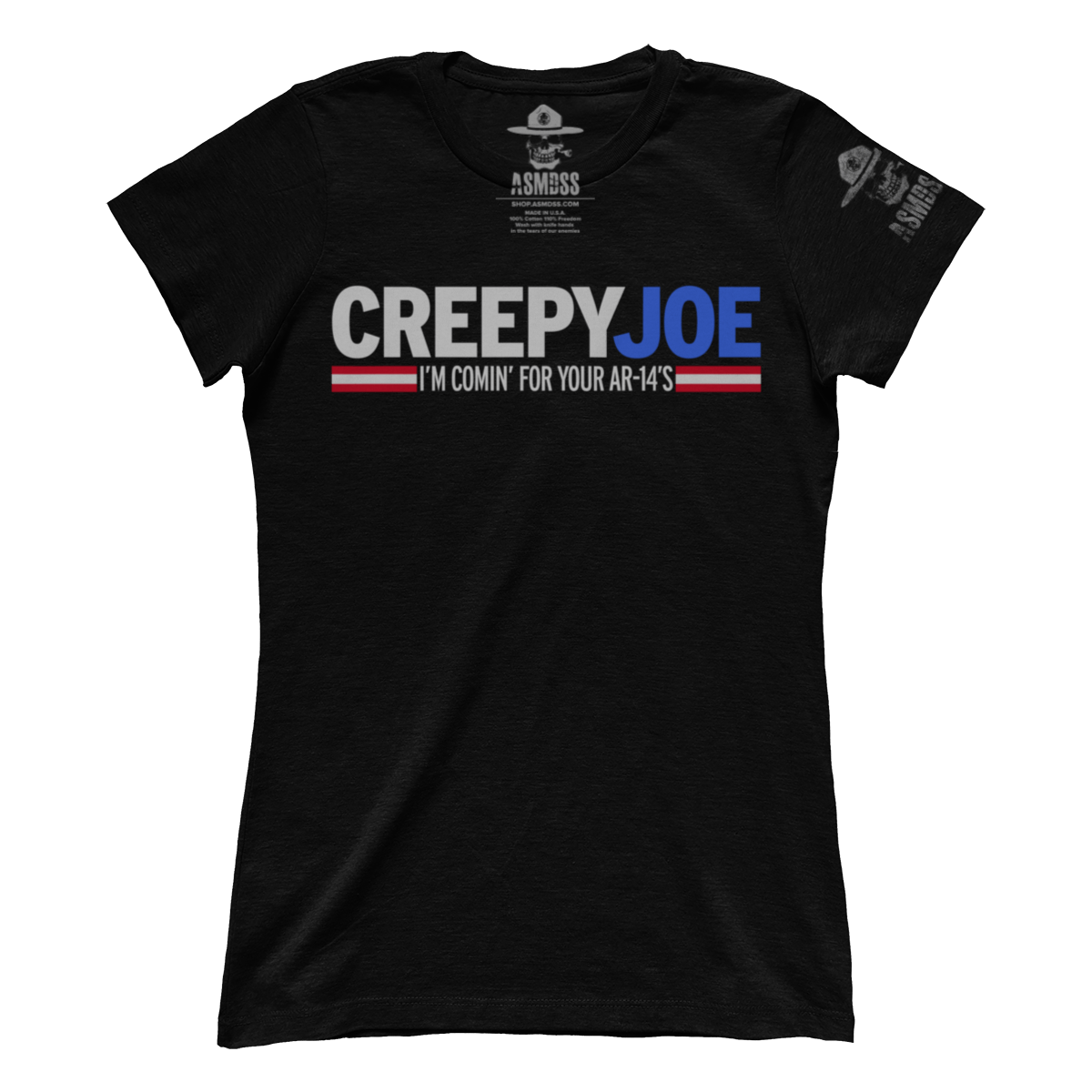 Creepy Joe Comin For AR-14s (Ladies)