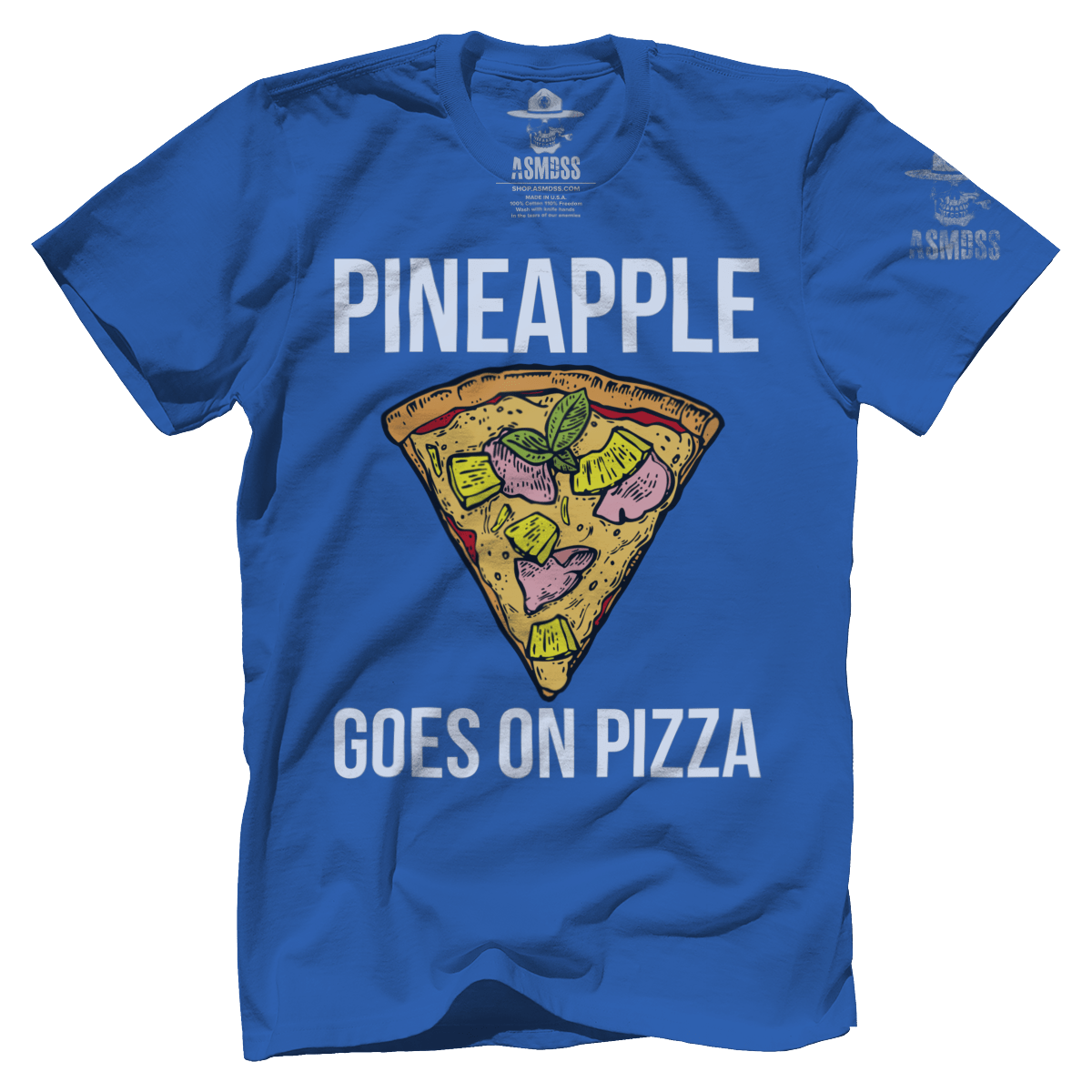 Pineapple Goes on Pizza