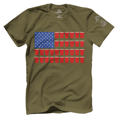 Solo Cup American Flag