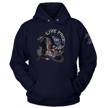 Live Free Or Die Skull