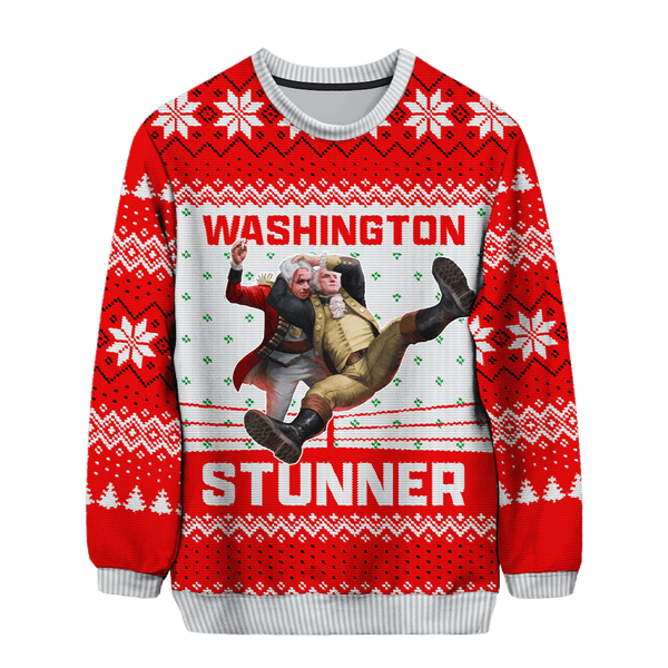 Washington Stunner Christmas Sweater