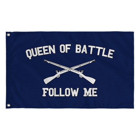 Infantry Queen of Battle Flag
